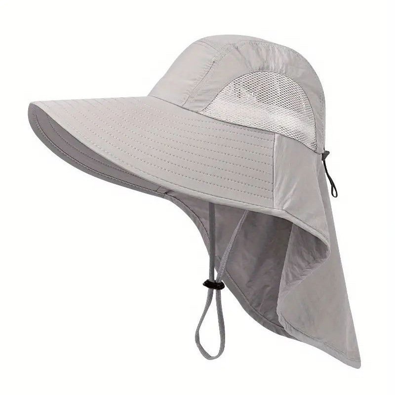 Summer Men's Outdoor Protection UV Protection Sun Hat - Image 10