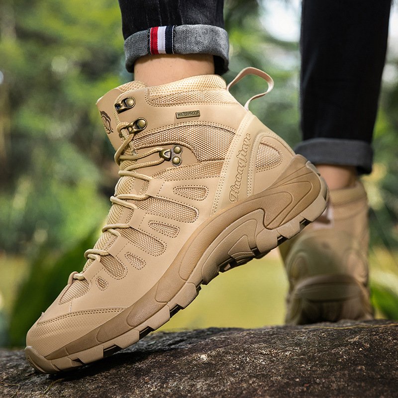 Outdoor Combat Boots Plus Size Men's Outdoor Training Shoes - Image 10