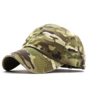 Sun-proof Camouflage Baseball Cap Peaked Cap Sun Hat – 03color, Adjustable