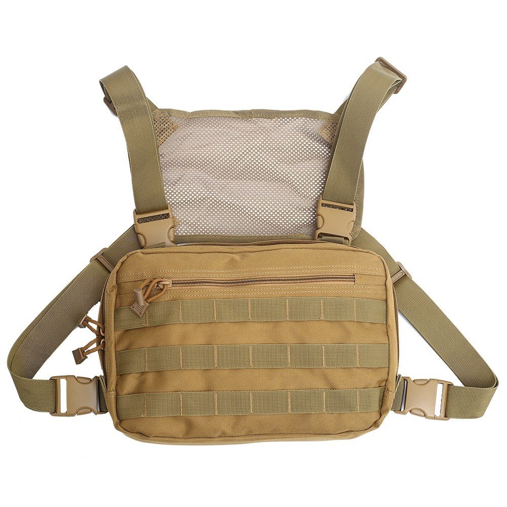 Tactical Outdoor Chest Pocket Practical And Convenient Mesh Breathable Chest Bag - Image 6
