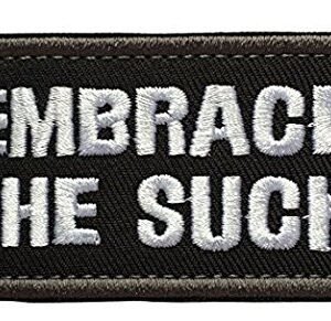 3D embroidery patch tactical military patch sticker – Black, 2