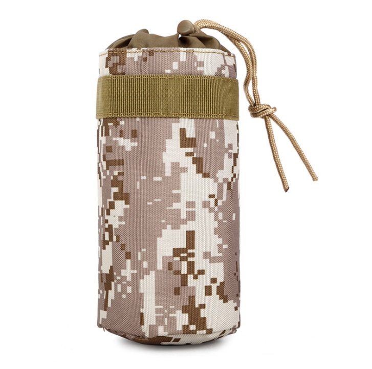 Outdoor tactical camouflage water cup bag kettle bag sports accessories sub bag bag portable bag - Image 5