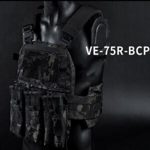 V5 Tactical Vest Lightweight Training Vest Outdoor Protective Load Equipment Film And Television Props – BCP, Free Size