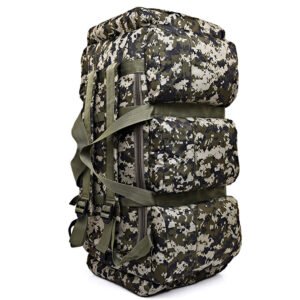 90L Outdoor Bag – Leaf green Camouflage
