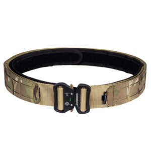 Tactical Laser Waistband Military Fan Inner Belt – Camouflage, S