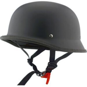 Steel helmet motorcycle helmet – Sub black, XL
