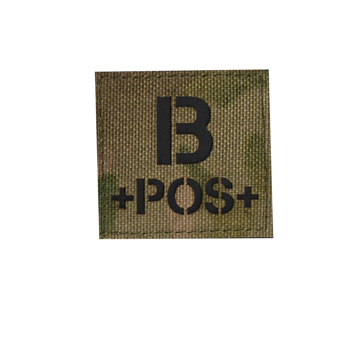 Reflective Blood Type Badge Velcro Armband - Image 6
