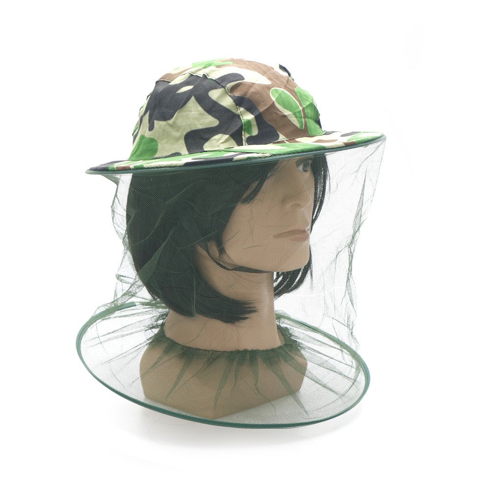 Digital Camouflage Unlined Shawl Hat Wild Mosquito Hat Beekeeping And Bee Hat - Image 3
