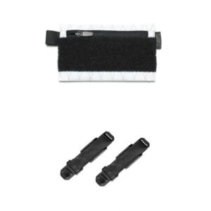 Simple And Creative Men’s Velcro Mini Clutch Bag – Black and white color, Bag and Bolt cutting