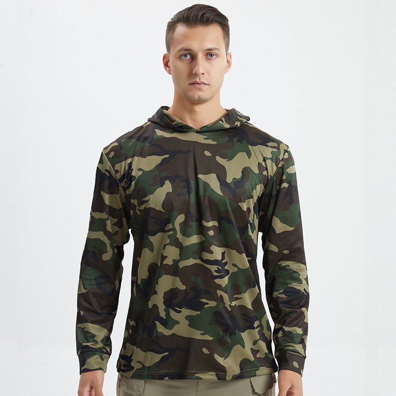 Men's Outdoor Tactics Exercise Camouflage T-shirt - Image 2