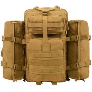 Outdoor Tactical Mountaineering Camo Backpack – Brown, AandBandB