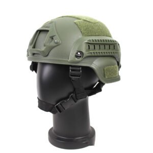 Tactical Helmet Youth Outdoor Summer Camp – Army Green, 53to57cm