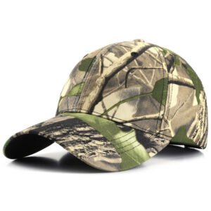Baseball Cap Leaf Bionic Camouflage Cap Outdoor Field Training – A3