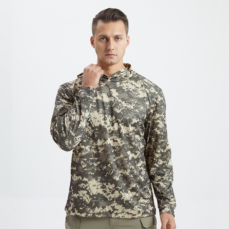 Men's Outdoor Tactics Exercise Camouflage T-shirt - Image 9