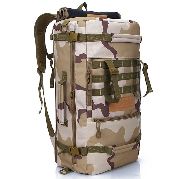 Multi-function Travel Bag 50L Outdoor Bag Shoulder Bag Outdoor Backpack Sports Bag - Image 8