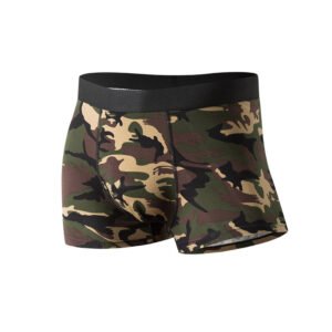 Tactical Men’s Camouflage Underwear – Woodland Green, L