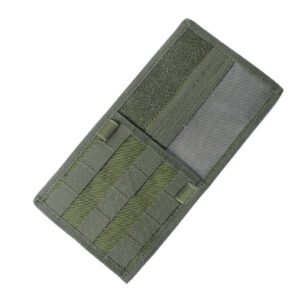 Tactical Car Sun Visor Card Holder Organiser MOLLE Panel – Green