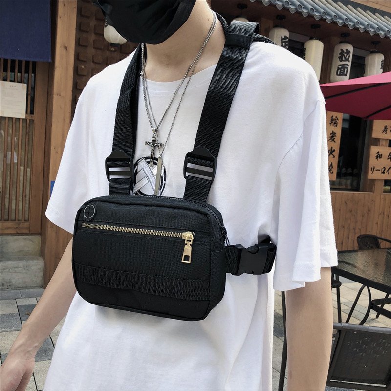 Functional tactical chest bag male vest backpack - Image 3
