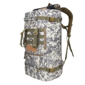 50L New Military Tactical Backpack – White camouflage