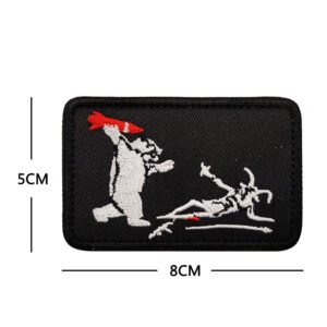 Pirate Style Patch Armband Velcro Package Seal – V01575