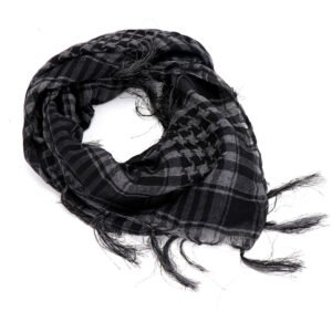 Sports Outdoor Arab Army Fan Tactical Scarf – Grey, 80to100cm