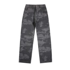 Outdoor Sports And Casual Camouflage Pants Baggy Straight Trousers