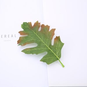 Simulation Leaf Perilla Maple Decoration Diy Scrapbook Shooting Props – 15style, 20PCS