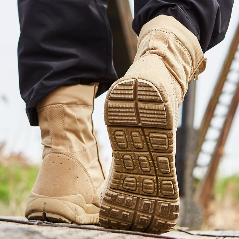 Summer Yulong Combat Boots Outdoor Climbing Boots Tactical Desert Boots - Image 4