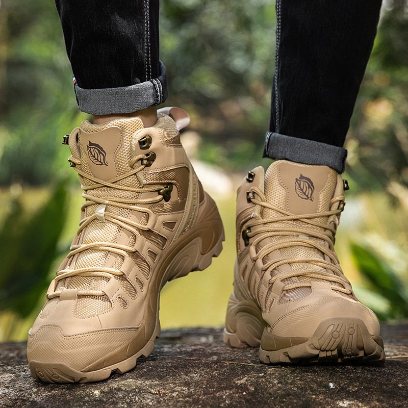 Outdoor Combat Boots Plus Size Men's Outdoor Training Shoes - Image 6