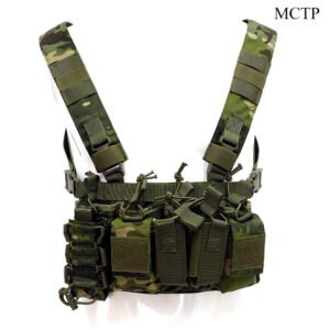 Bone frog bellyband vest camouflage tactics – Green CP color, One size