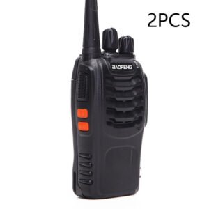 Baofeng USB BF-888S walkie-talkie civilian – Black 2pcs, USB