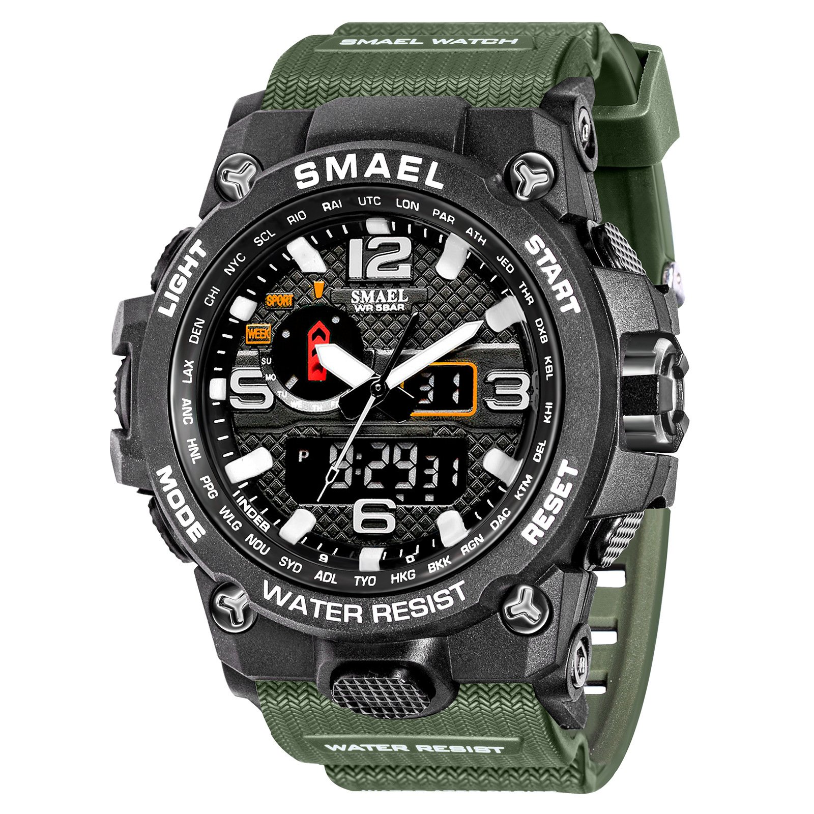 Men's Army Style Watch Waterproof Electronic Sports - Image 4