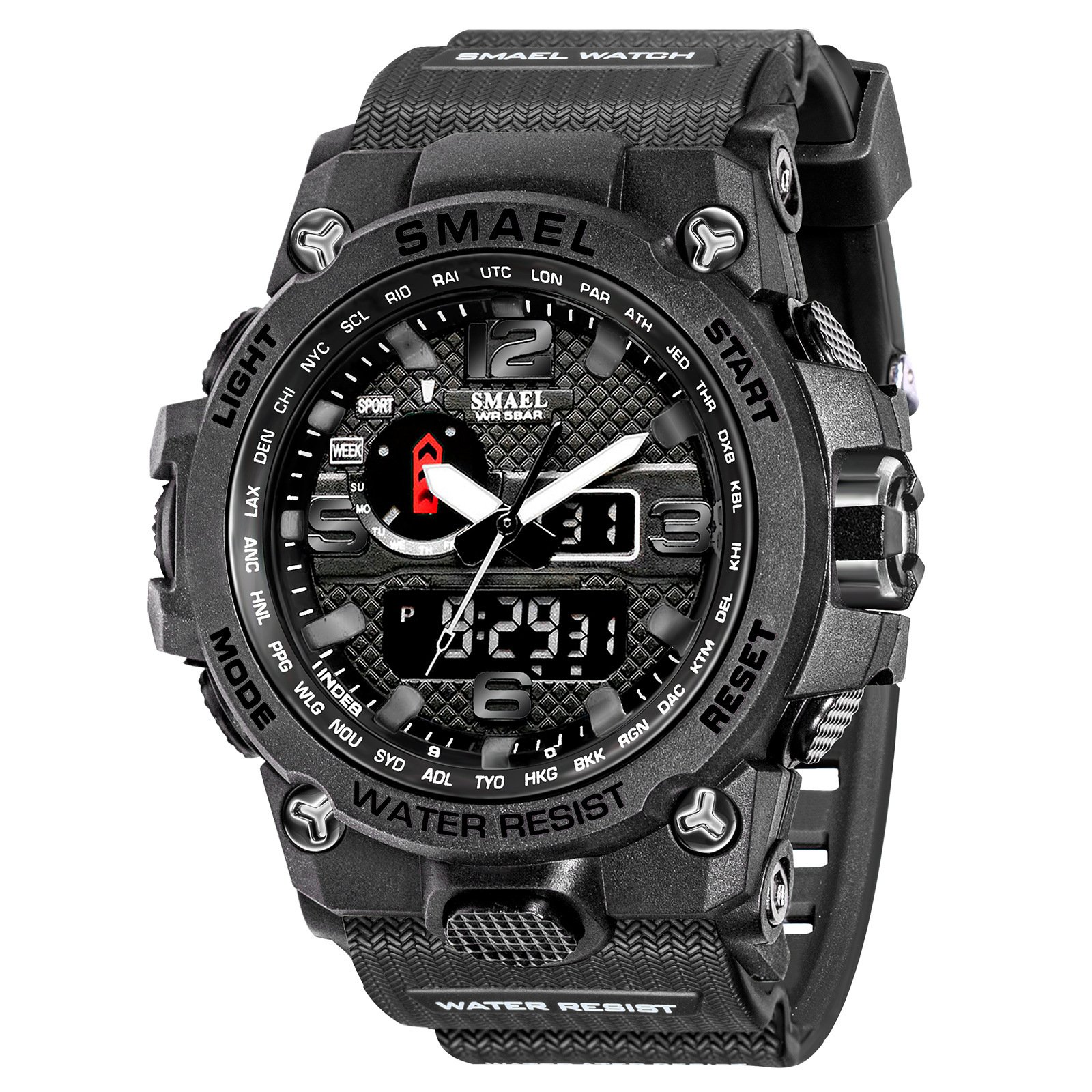 Men's Army Style Watch Waterproof Electronic Sports - Image 2