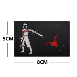 Pirate Style Patch Armband Velcro Package Seal – V01465 1