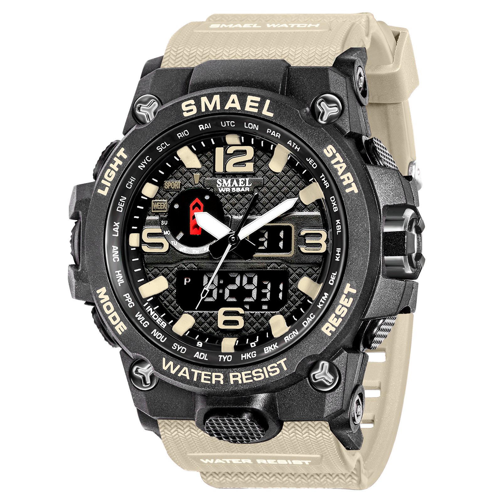 Men's Army Style Watch Waterproof Electronic Sports - Image 9