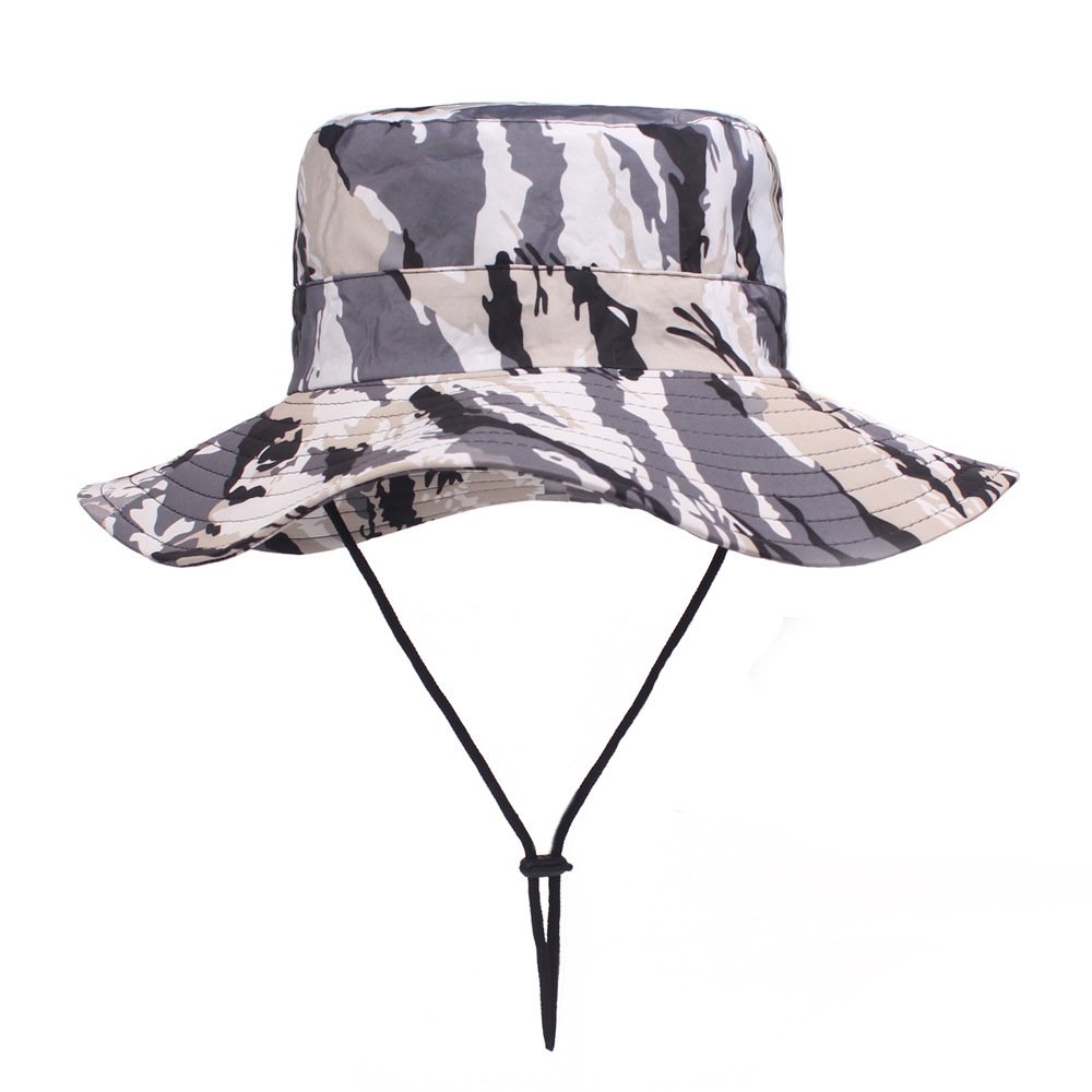 Outdoor Fisherman Hat Fishing Mountaineering Camouflage Big Brim - Image 7