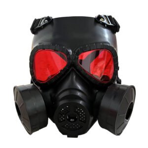 Anti-fog and haze protective gas mask – Red