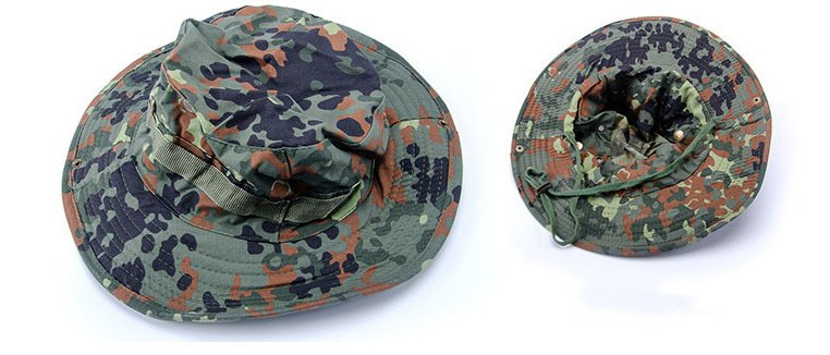 Camouflage Summer Fisherman Outdoor Sunscreen Hat - Image 10