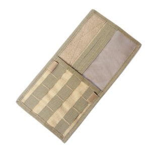 Tactical Car Sun Visor Card Holder Organiser MOLLE Panel – Tan