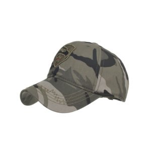 Pentagram embroidered camouflage baseball cap – Camouflage