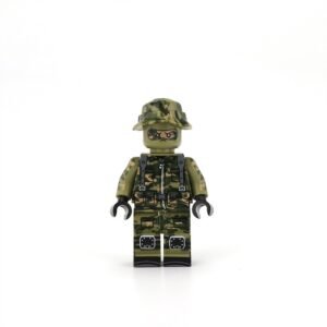 Sniper Camo Ghillie Suit Building Blocks Human Military Building Blocks – No gun