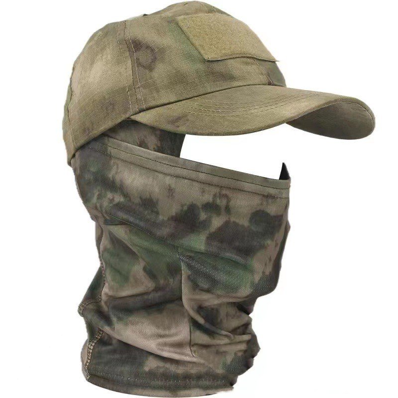 Camouflage Baseball Cap Mask Set Outdoor Mountaineering - Image 4