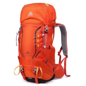 Shoulder Bag Large Capacity Hiking Backpack – Orange, 35Add5L