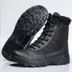 Desert combat boots, land combat boots, hiking shoes