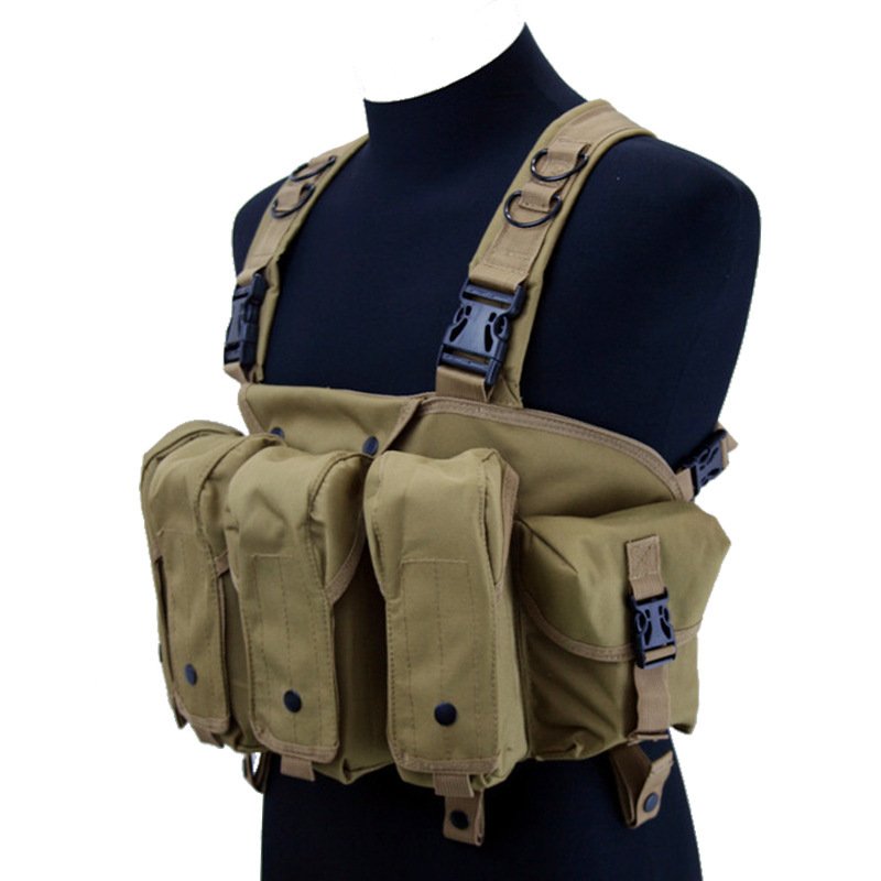 Camouflage multifunctional combat vest - Image 5