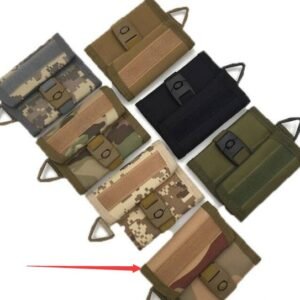 Velcro Shortcut Camouflage Wallet – Sansha