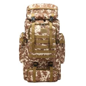 Camouflage backpack mountaineering bag – Desert