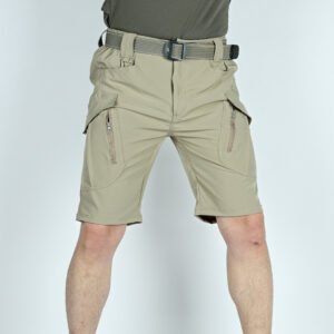 Summer Tactical Five-point Thin Shorts Men – Khaki, XXL