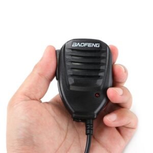BF-888S UV5R walkie-talkie hand microphone with indicator light