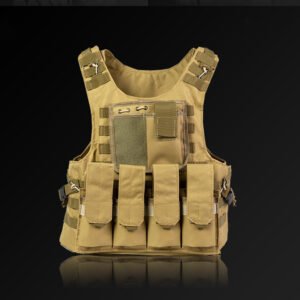 Security Training Vest Field Protective Equipment Is Scratch-resistant And Wear-resistant – Sand mud, One size